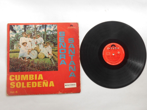 Lp Vinilo Cumbia Soledeña Señora Santa Vol6 Colombia 1971