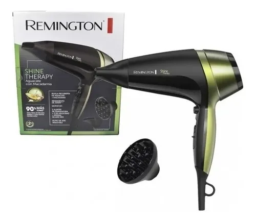 Secador Cabello Remington Macadamia Aguacate Shine Therapy –