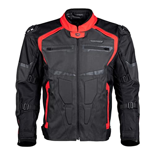 Chaqueta De Moto Hypertec Armored, Resistente Al Agua