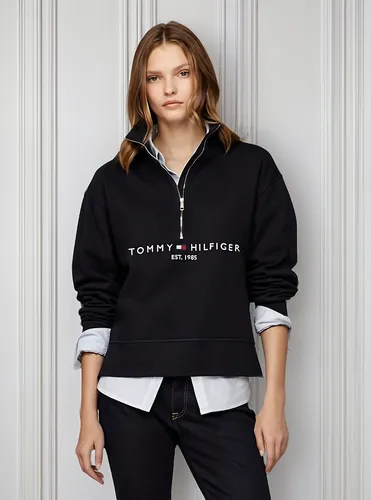 Hoddie Mujer Con Cremallera Tommy Hilfiger