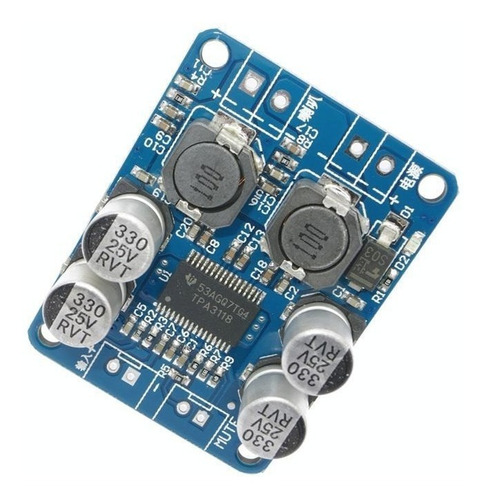 Imagen 2 de 6 de Modulo Amplificador De Audio Mono 60w Clase D Tpa3118