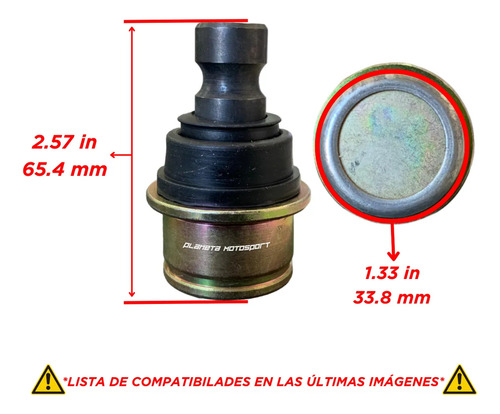 4 Rótulas Para Can Am Outlander 650 2013-2024