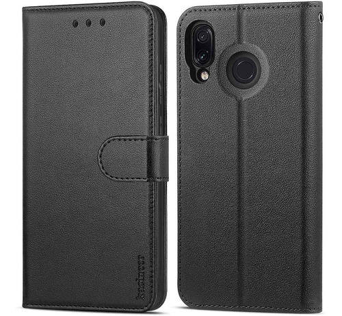 Funda Tipo Cartera Para Xiaomi Redmi Note 7 Piel Sint Tica