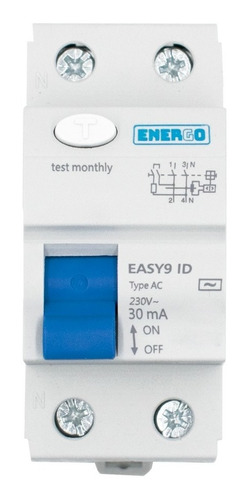 Interruptor Diferencial 2 X 32a Energo