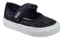 Comprar Zapatillas Guillerminas De Lona Nenas Bebe Abrojo Brillos