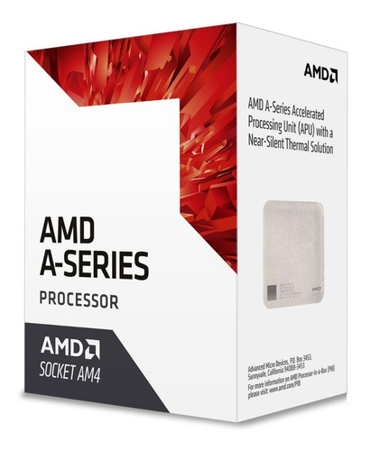 Procesador Amd A8 9600, Amd A8, 3,1 Ghz, 4 NĂșcleos, Socket A