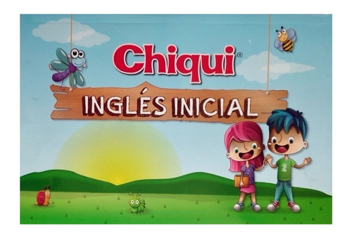 Libro Cartilla Chiqui Ingles Inicial Para Niños