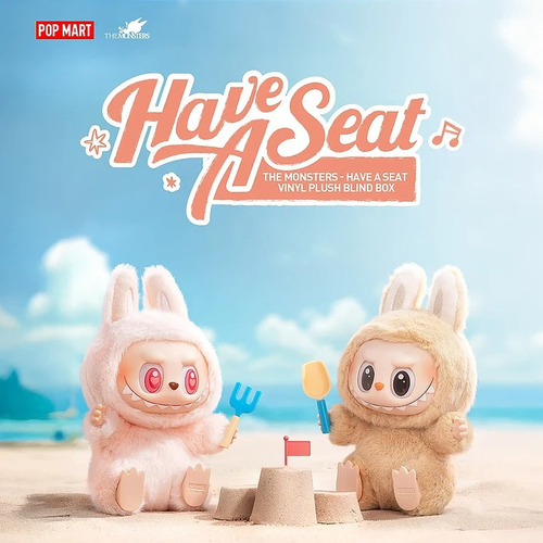 Pop Mart The Monsters Labubu Have A Seat Original Blind Box