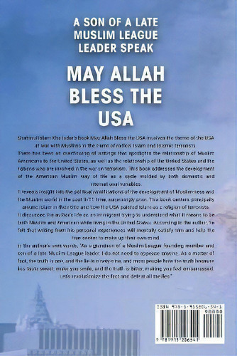May Allah Bless The Usa, De Shahinul Islam Khalisdar. Editorial Shahinul I Khalisdar, Tapa Blanda En Inglés