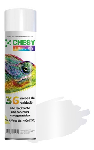 Tinta Chesy Uso Geral Branco Bril 210g 400ml Chesiquimica