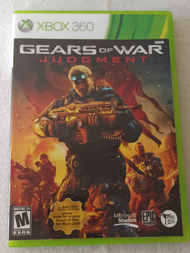 Gears Of War Judgment Xbox 360 Original Usado