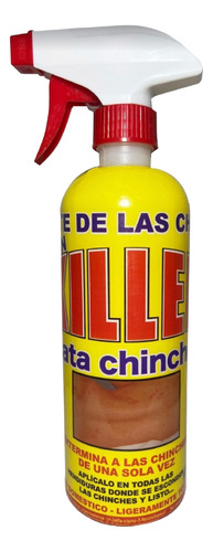 Mata Insectos Chinches Cucarachas Killer 6 Pzs 500 Ml