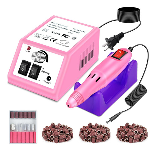 Máquina Perforadora De Uñas Eléctrica Lavaed Professional, L