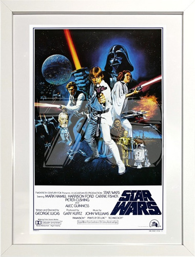 Póster De Película Star Wars. Afiche Eiv