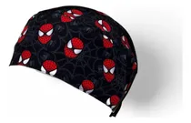 Comprar Pack X4 Gorros Médico Negro Tela Nova Estampado Spiderman