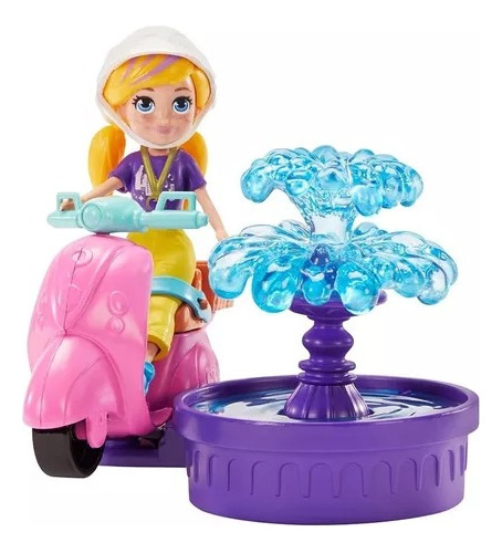 Set De Juego Muñeca Polly Pocket Aventuras En París