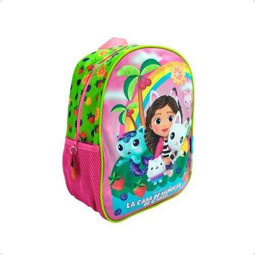 Mochila Gabby Dollhouse Jardin Infantil 12 Pulgadas 32x25 Cm