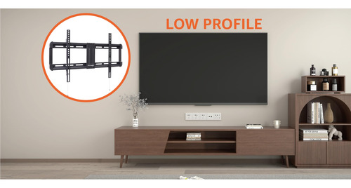 Basics Soporte De Pared Tv 32 A 86 Pulgadas Negro Mmg