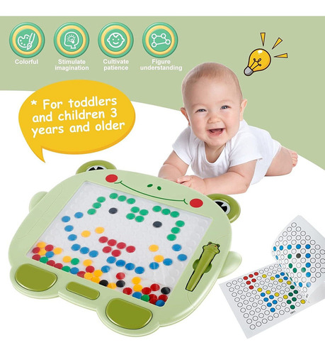 Tablero De Dibujo Magnético Interactivo Para Niños Montessor