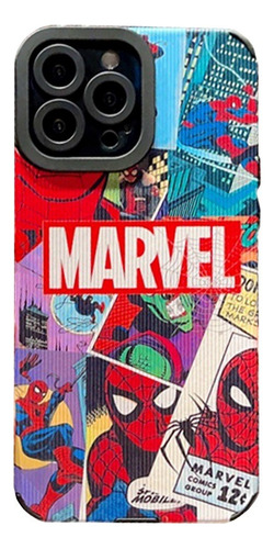 Case Funda Protector Para iPhone 12 Spiderman Comic