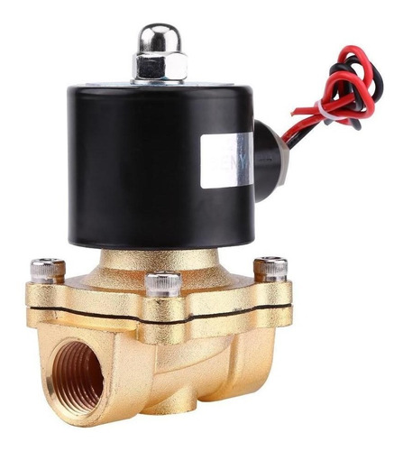 Dc 12v 1/2 Válvula Eléctrica De Solenoide Para Agua Aire Fue