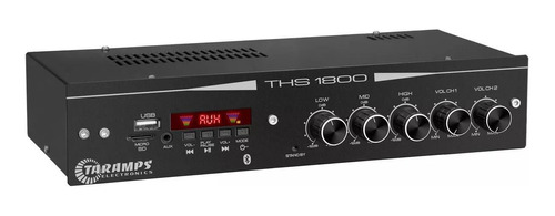 Amplificador Receiver Residencial Taramps Ths 1800 80w Rms