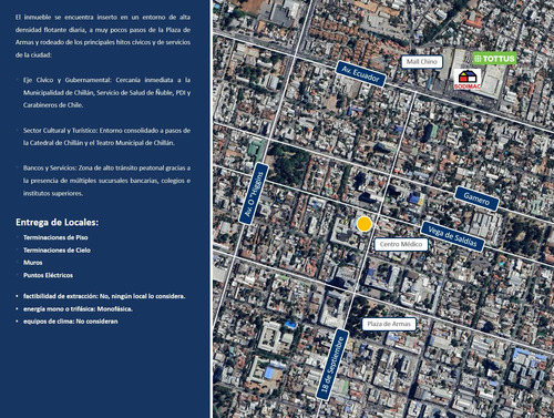 Local Comercial 169 M2 Centro Chillán - Eje Cívico