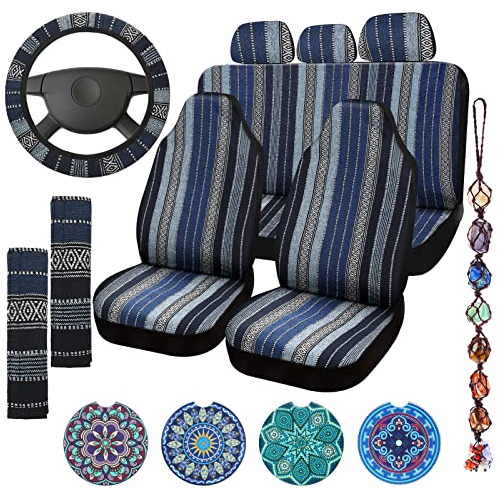 Juego De 14 Fundas De Asiento De Coche Estilo Baja De M...