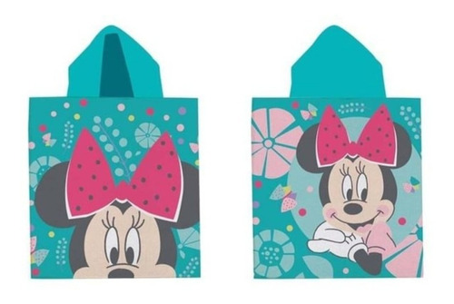 Toalla Con Capucha Minnie Micro 60 X 120 Cm