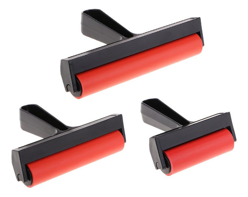 Rodillo Brayer De Goma De 4 Pulgadas Para Grabado, Para