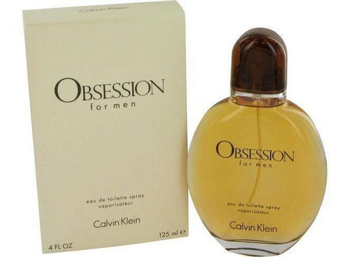 Obsession Calvin Klein 2.5 / 4.0 / 6.8 Oz Edt Perfume Hombre