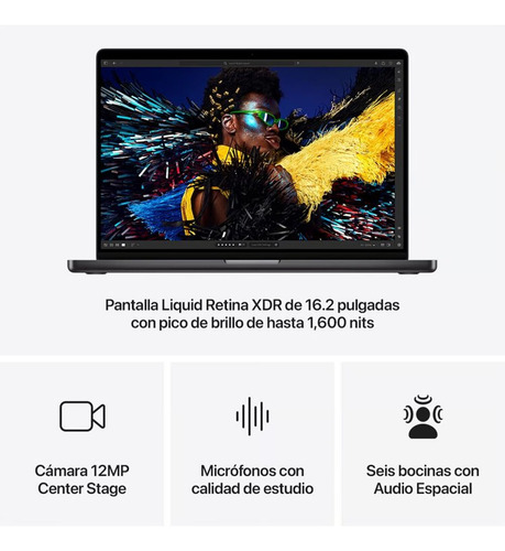 Macbook Pro 16 | Chip M4 Max | 48ram 1tb | Teclado Ingles