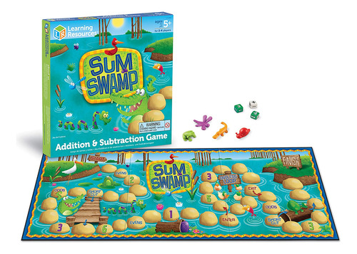 Juego De Mesa Sum Swamp De Adicion Y Sustraccion