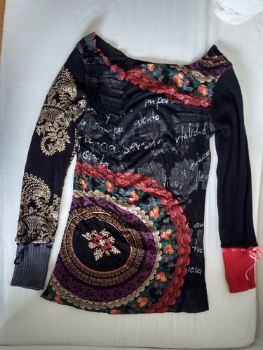 Remera Desigual Comprada En Barcelona Talle S