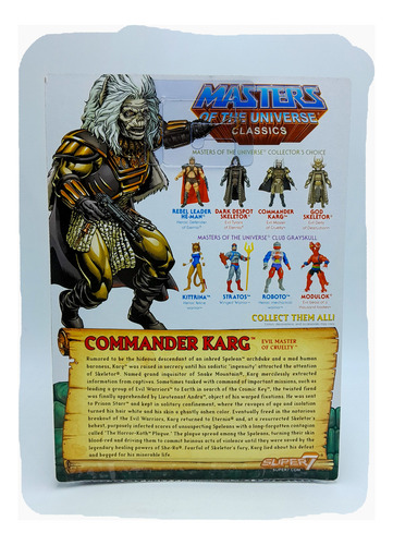 # Super7 Motu Movie Commander Karg Masters Classics Super 7#
