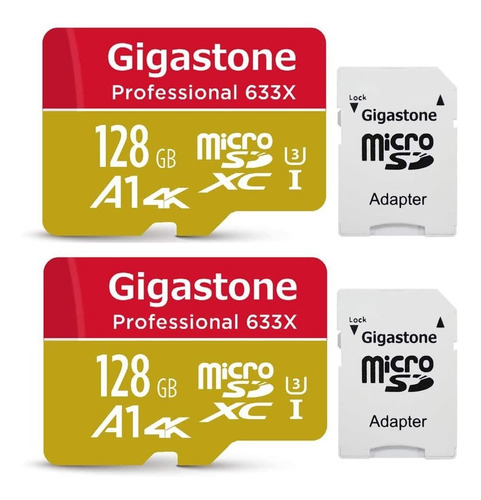  Gb Pack Micro Sd Card, Professional K Ultra Hd, High S...