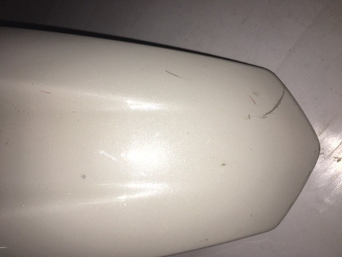 Imagen 4 de 10 de Guardabarro Delantero Blanco Con Detalles Zanella Zr 150 (m