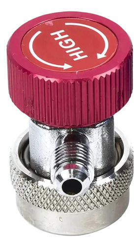 Engate Rapido Mangueira Alta 1/4 R134 Com Manopla