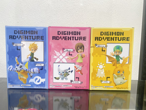 Digimon Dxf Adventure Archives: Kari, Patamon, Agumon (Usado)