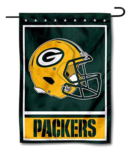 Bandera Decorativa De Jardín De Green Bay Packers