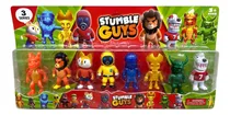 Comprar Pack X8 Muñecos Stumble Guys Mr Stumble Juguete Blister Kit