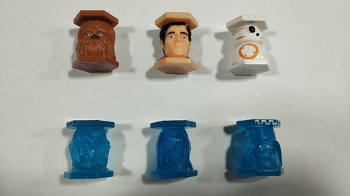 Lote 6 Abatons Star Wars Diferentes - Estilo Gogo's