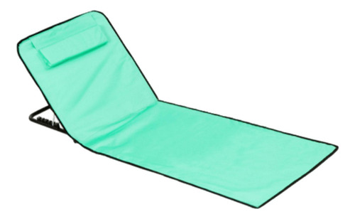 Silla De Playa Portátil Con Respaldo Reclinable Y Asiento