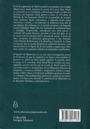 El Legado De Mujercitas - Anne Boyd Rioux