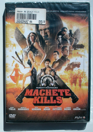 Dvd - Machete Kills - Danny Trejo - Cerrada