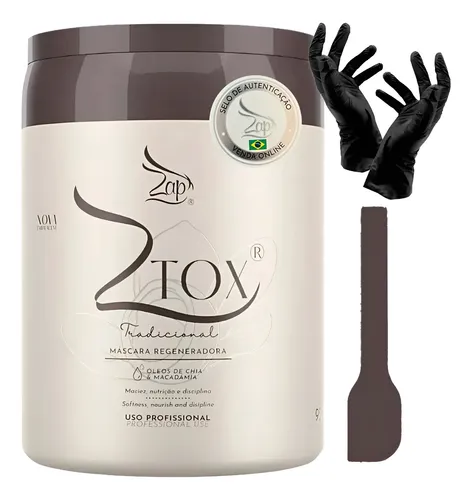 Ztox Zap Regeneradora Btox 950g Original - Antifrizz | MercadoLivre