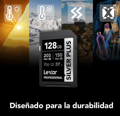 Memoria Sdxc Uhs-ii Lexar Profesional 128gb V30recovery Tool