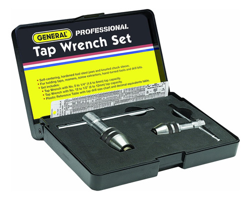 General Tools & Instruments 167 Professional Tap Wrench Set