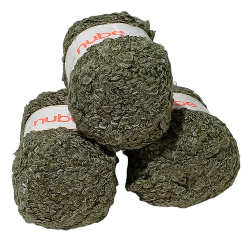 Ovillo De Lana Agata Pack Por 3 Nube Verde Alece