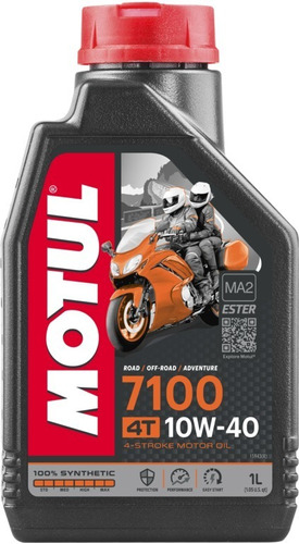 Aceite Moto Motul 7100 10w40 4t 100% Sintético Js Ltda